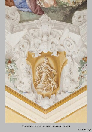Allegorie des Frühlings : Kartuschen