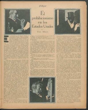 El prohibicionismo en los Estados Unidos