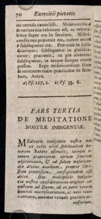 70-80, Caput I - IV