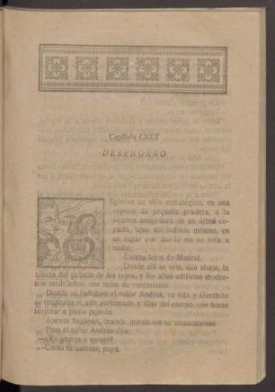 Capítulo LXXX - Desengaño