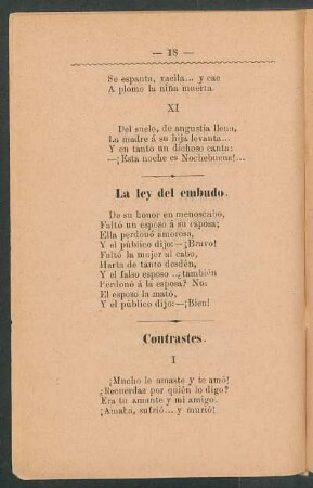 La ley del embudo