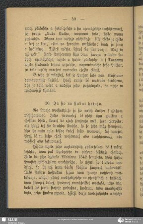10. Ja ßo na ßabat hotuju