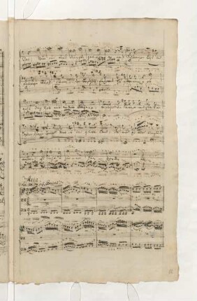 3. Aria (B): Gleichwie die wilden Meereswellen