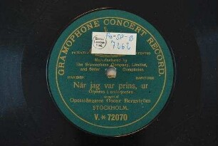 När jag var prins, ur Orpheus i underjorden