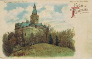 Ansichtskarte: Burg Falkenstein