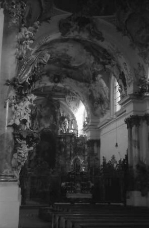 Zwiefalten: Längsschiff im Kloster