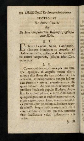 394-416, Sectio VI