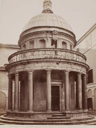 Kirche S. Petrus in Montorio, Tempietto di Bramante, Rom