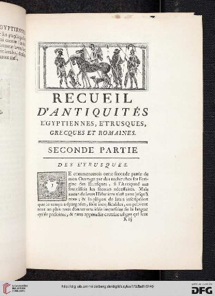 Seconde partie: Des Etrusques