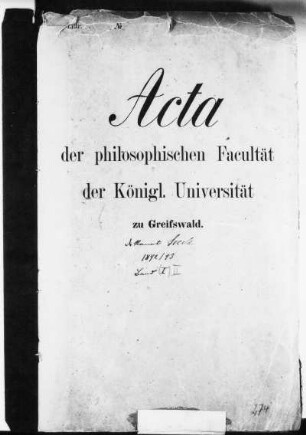 Dekanat Otto Carl Seeck