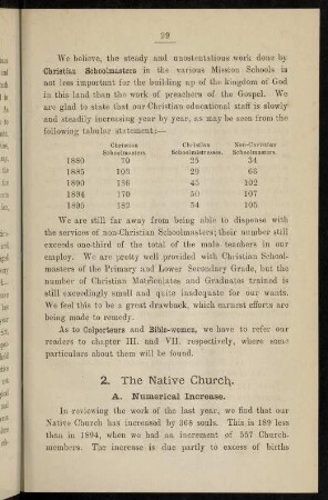 29-56, 2. The native church