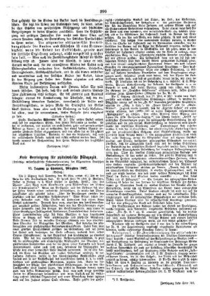 Freie Vereinigung für philosophische Pädagogik (ständige wissenschaftliche Nebenversammlung der Allgemeinen Deutschen Lehrerversammlung) : VI. Tagung zu Chemnitz, Pfingsten 1902 (Schluß)