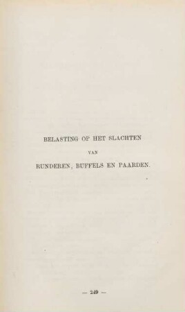 Belasting op het slachten van runderen, buffels en paarden