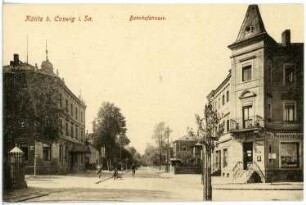 Kötitz. Bahnhofstraße