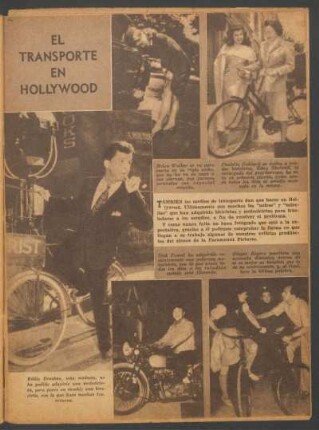 El transporte en Hollywood