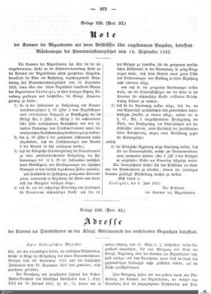 Beilagen zu Protokoll, 93. Sitzung