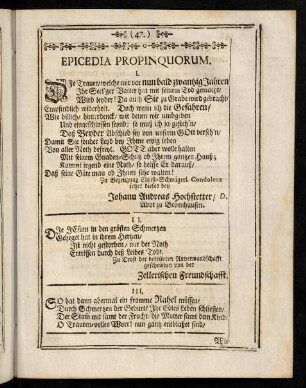 47-60, Epicedia Propinquorum.