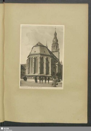 Wochenmarkt an der Heiliggeistkirche