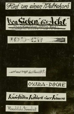 Schriftproben