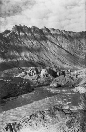 Indien. Kashmir. Ladakh. Oberes Industal. Nurla
