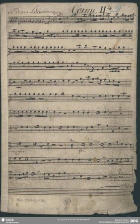 Te Deum - Mus.2477-D-508 : V (X), Coro, orch - D; MülH 171/17