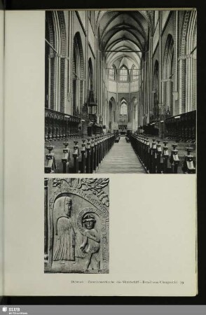 Doberan. Zisterzienserkirche, das Mittelschiff