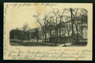 "Gruß aus Heilbronn" - Allee