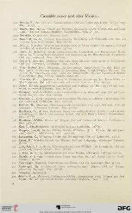 Gemälde neuer und alter Meister (Nr. 304-375)