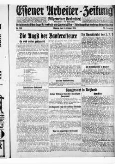 Essener Arbeiter-Zeitung. 1919-1926