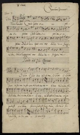 3. Coro: Voce (Tenore 1)