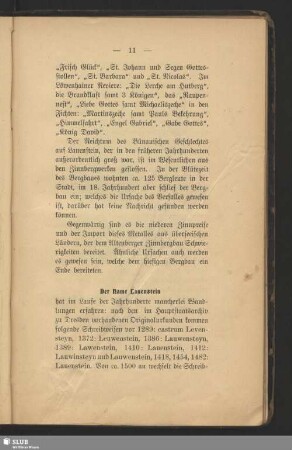 Der Name Lauenstein