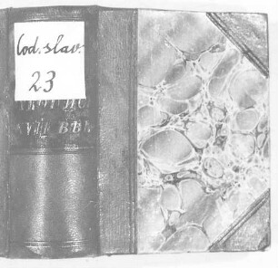 Liturgische Sammelhandschrift - BSB Cod.slav. 23