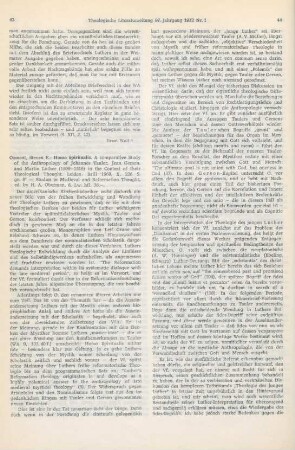 43-45 [Rezension] Ozment, Steven E., Homo Spiritualis
