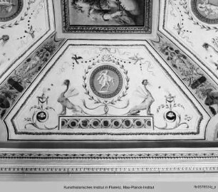 Decken- und Wanddekoration : Allegorie der Fortezza