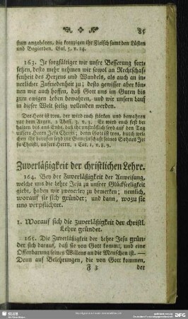 Zuverlässigkeit der christlichen Lehre