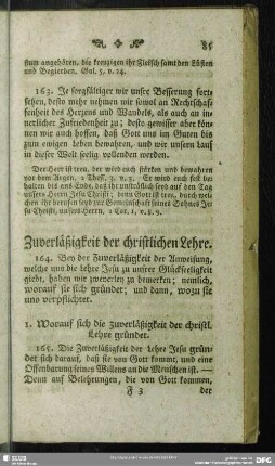 Zuverlässigkeit der christlichen Lehre