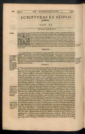 Scripturas Ex Seipsis probari. Cap. XI.
