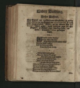 Andrer Handlung.