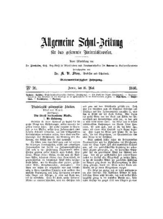 Phsychologisch - pädagogische Studien. Altes und Neues : (Fortsetzung)
