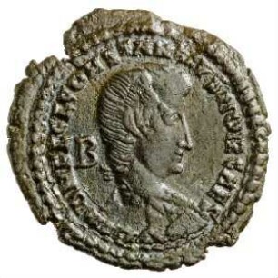 Münze, Aes 2, 352 - 355 n. Chr.