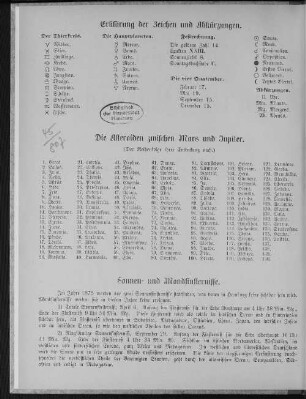 Sonnen- und Mondfinsternisse.