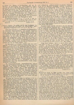 384-385 [Rezension] Bonsirven, Joseph, Le règne de Dieu