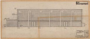 Grund, Peter; Bad Vilbel; Ernst Reuter Schule - Turnhalle (Ansicht Westen)