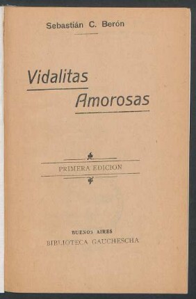 Vidalitas amorosas