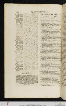 Specul. lib. I. Partic. II.
