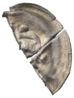 Fundmünze, Brakteat, 1253 - 1278