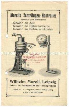 Morells Zentrifugen-Kontroller