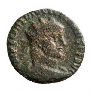 Münze, Follis (Follaro), 294 - 295 n. Chr.