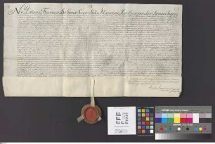 Seligenstadt: Lotharii Francisci archiepiscopi moguntini confirmatio Francisci Blöchinger electi abbatis monasterii in Selgenstadt