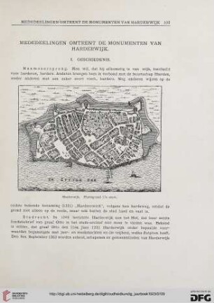 3.Ser.3.1923: Mededeelingen Omtrent de monumenten van Harderwijk
